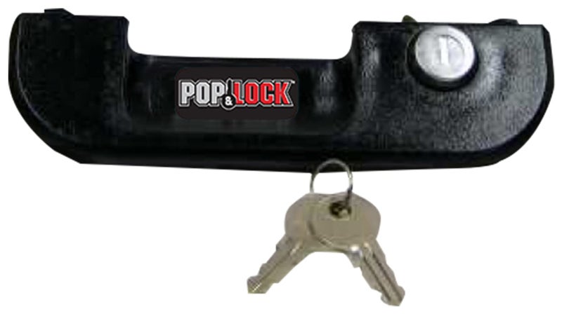 POP & Lock - Manual Tailgate Lock for Toyota Tacoma, Fits 1995 to 2004 Models, Anti Theft, Truck Tailgate Lock Replacement, Easy to Install, Made in The USA (Color Black, PL5100, Standard Lock) - Image 1